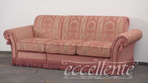イタリア製ソファセット Topazio ピンク | イタリア家具、ヨーロッパ